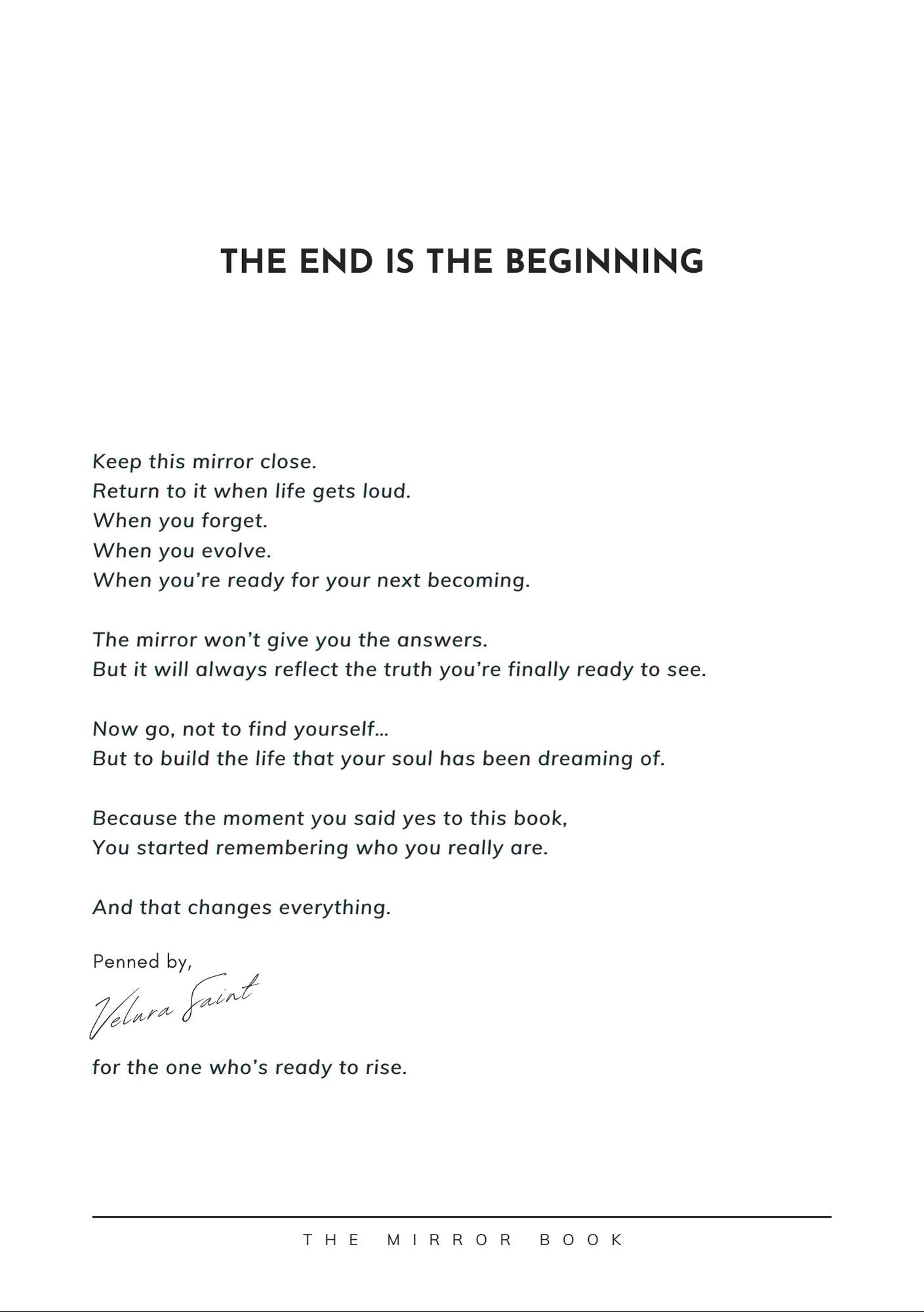 The Mirror Book - e-Book