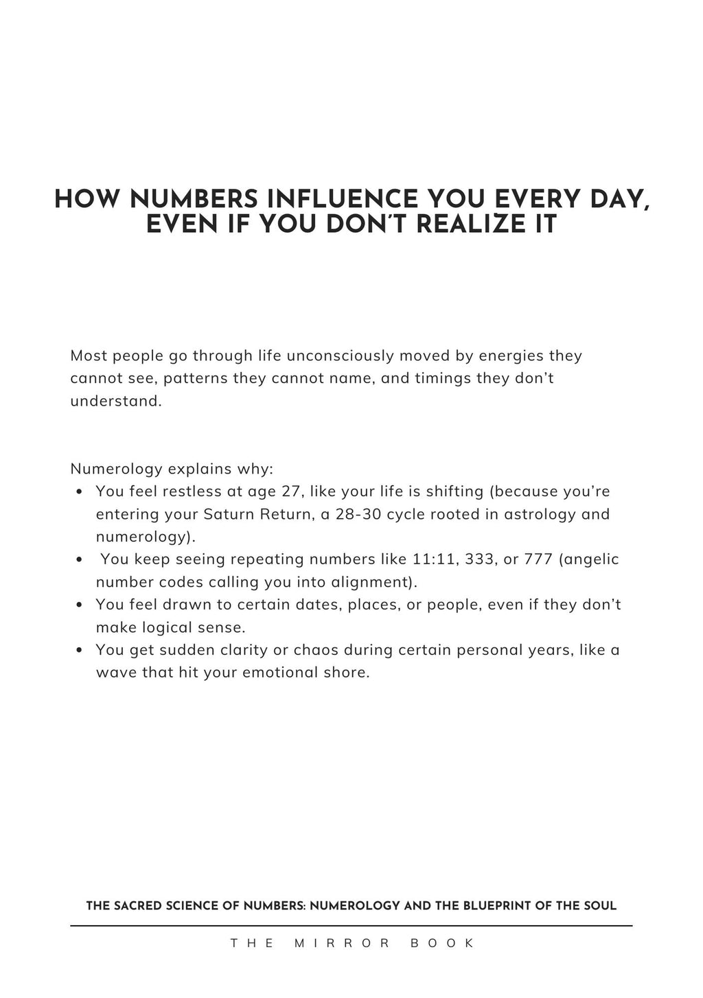 The Mirror Book - Hard Cover