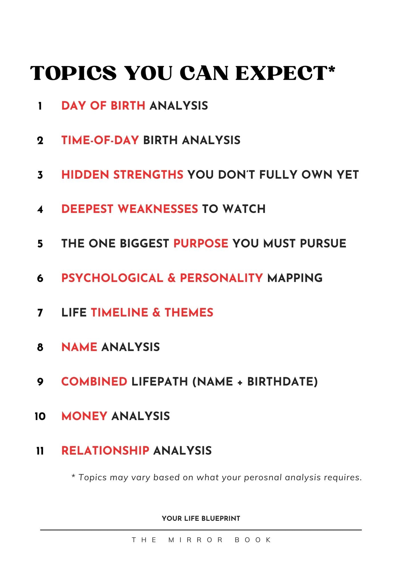 The Mirror Book - e-Book